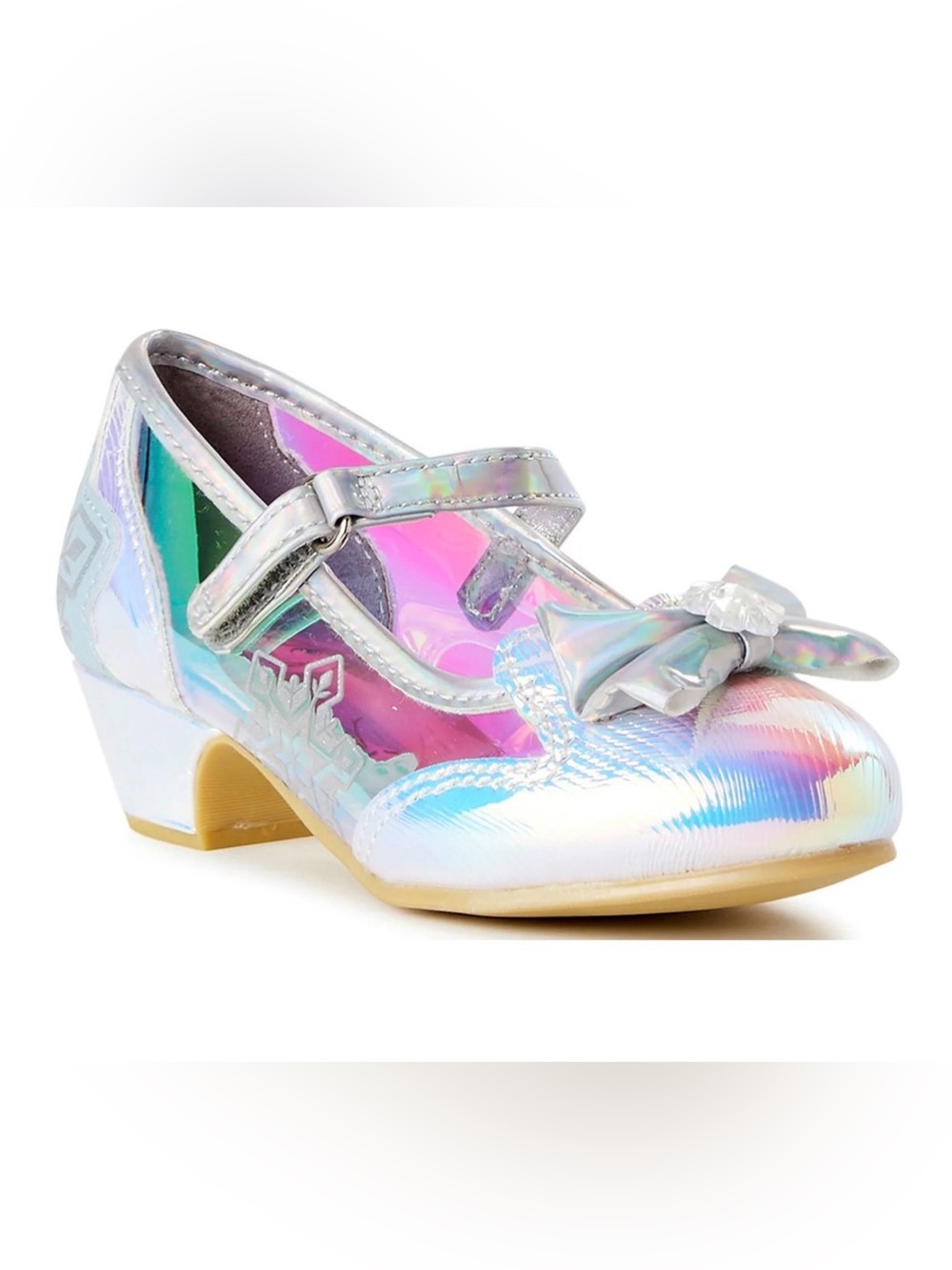 Disney Frozen Toddler Girl Low Heel Dress Up Shoes Size 7